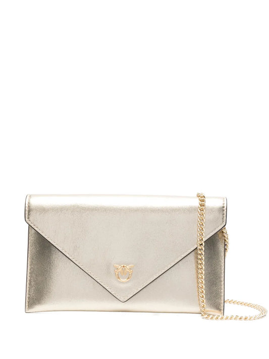 PINKO envelope flap chain mini bag