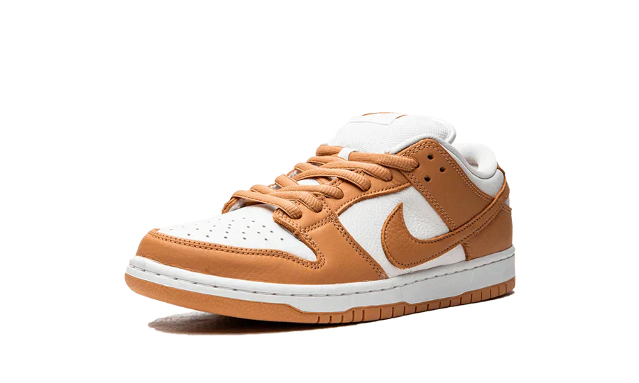 Nike SB Dunk Low Shoes Light Cognac White