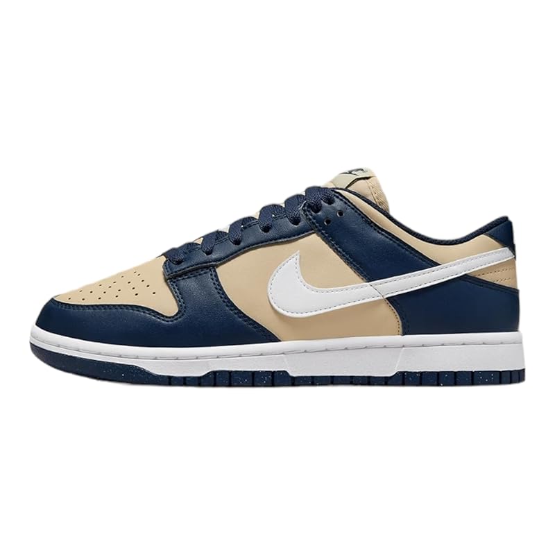 Nike Dunk Low Shoes Midnight Navy White-team Gold