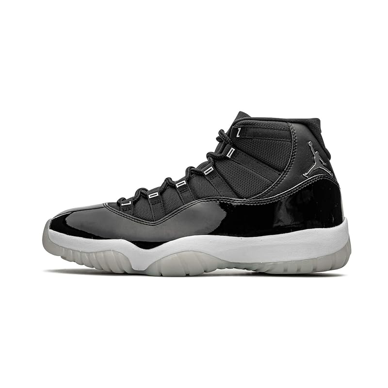 Nike Jordan Men's Air 11 Retro Jubilee 25th Anniversary Gray Black White