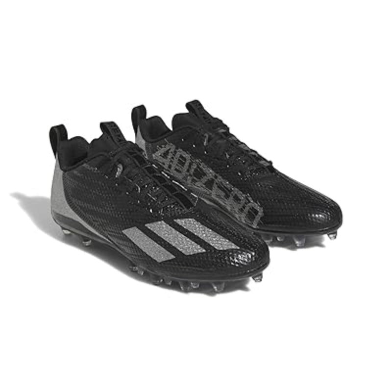 Adidas Men's Adizero Spark Football Shoe Black Night Metallic Black