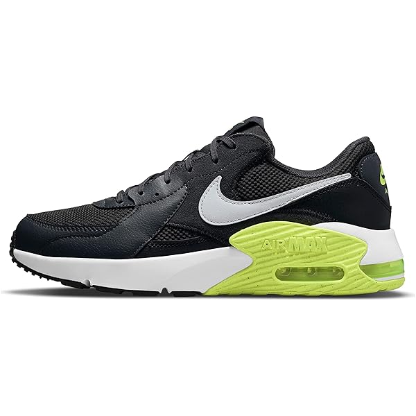 Nike Air Max Excee Men's Sports Low Top Shoes Black Volt-white