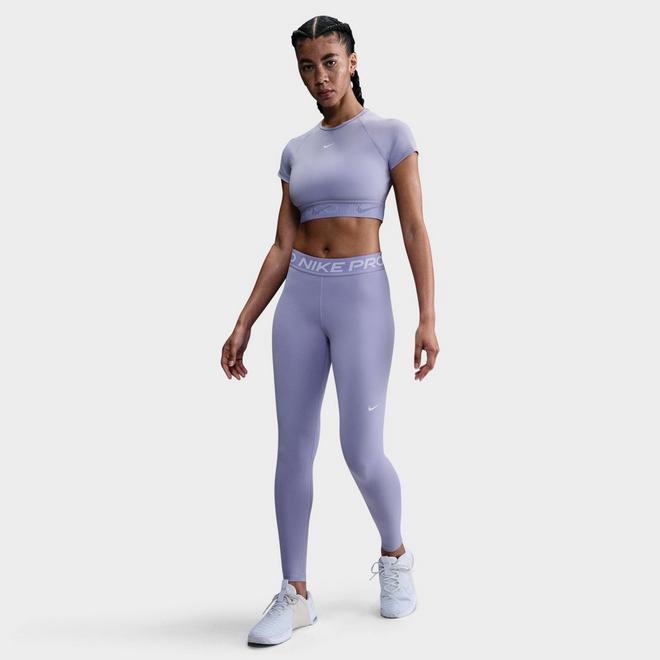Women's Nike Pro 365 High-Waisted 7/8 Mesh Panel Leggings