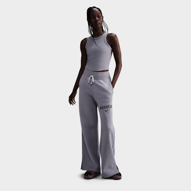 Women's Nike Sportswear Phoenix Fleece High-Waisted Wide-Leg Logo Pants