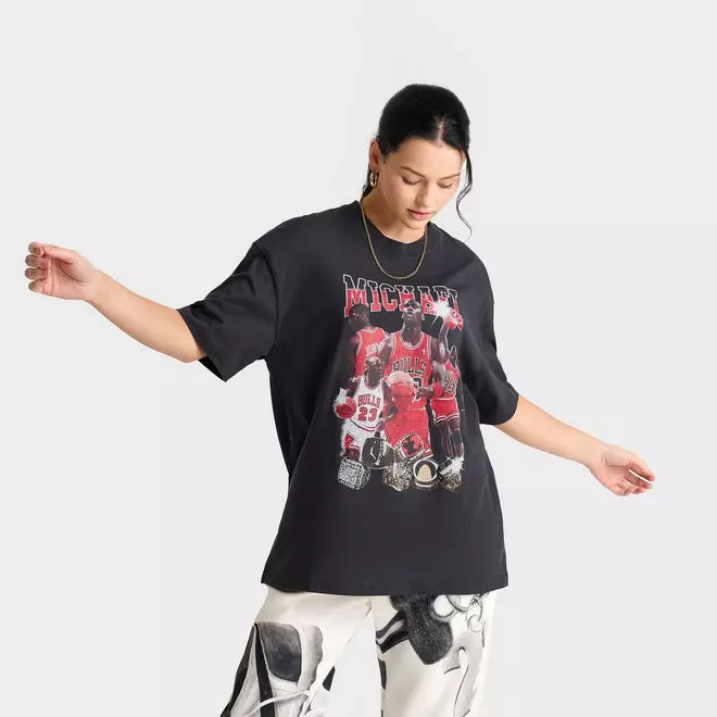 Women's Jordan Mixtape Oversized Graphic T-Shirt