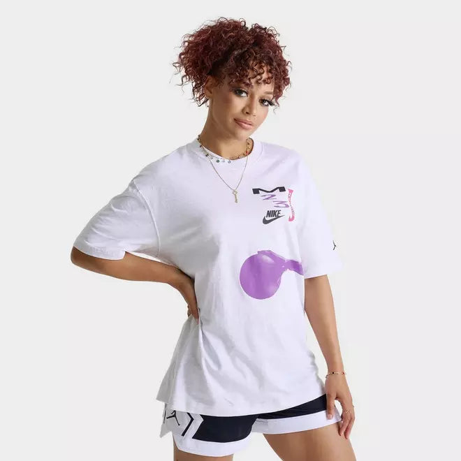 Women's Jordan Flight Oversized Graphic T-Shirt