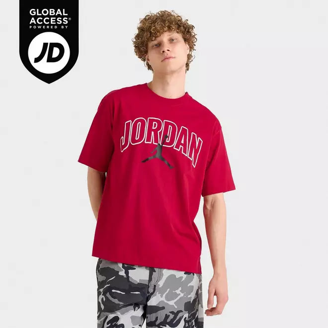 Men's Jordan Brooklyn Arch Logo T-Shirt