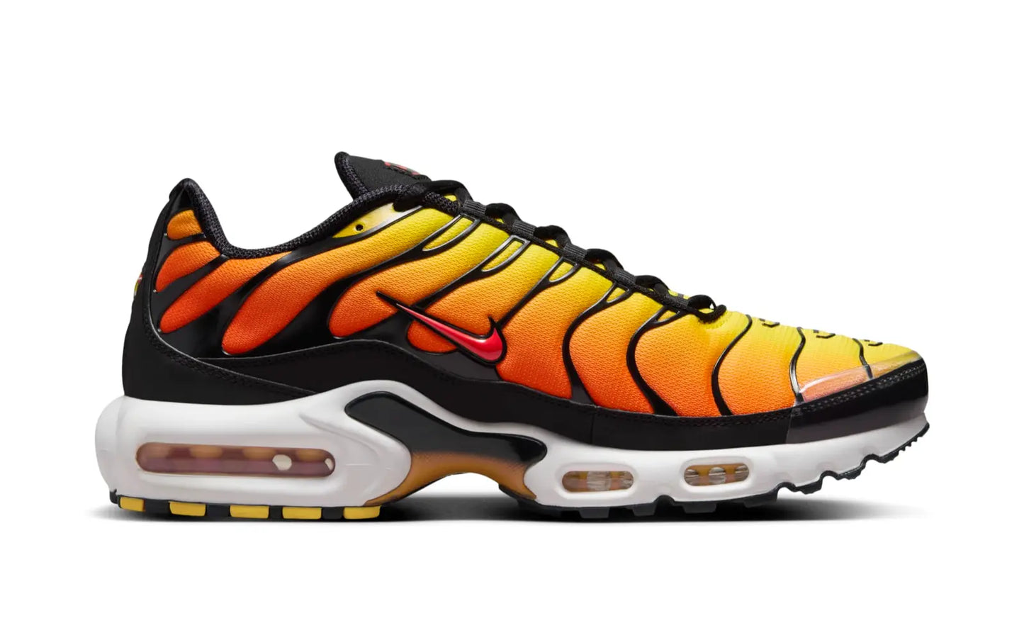 Nike Air Max Plus Men's Shoes Black Bright Ceramic Resin Pimento