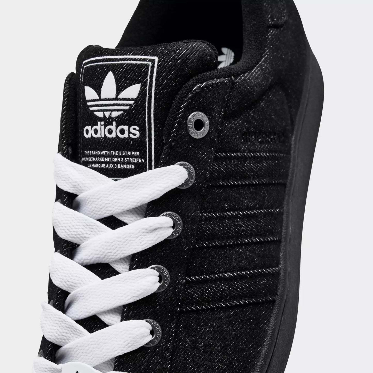 Men's adidas Originals Superstar II Denim Casual Shoes