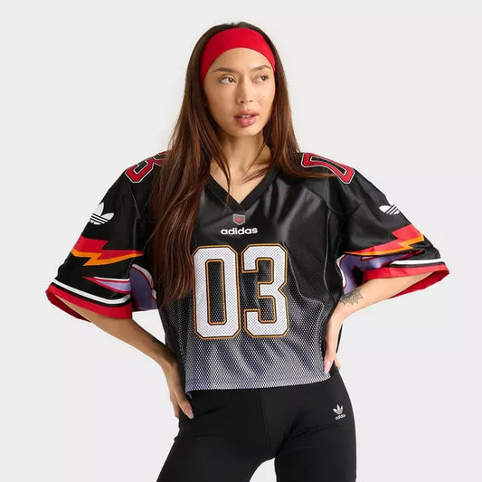 Women's adidas Originals Adilenium Season 3 Short-Sleeve Crop Jersey