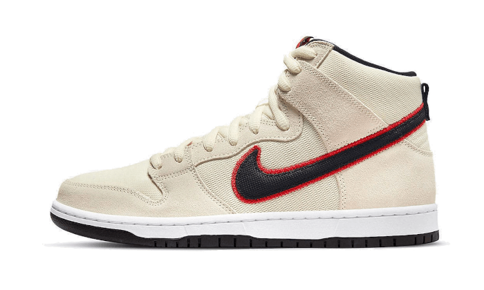 Nike SB Dunk High Shoes Sail Black Orange San Francisco Giants