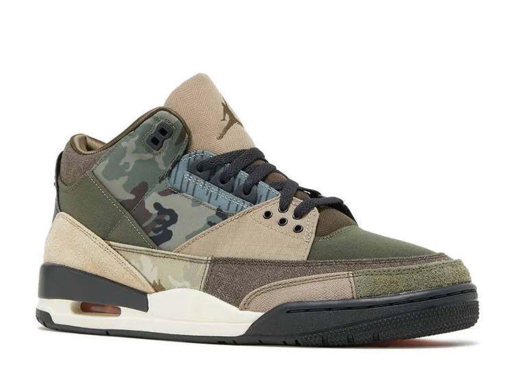Nike Air Jordan 3 Retro Shoes Multi-Camo